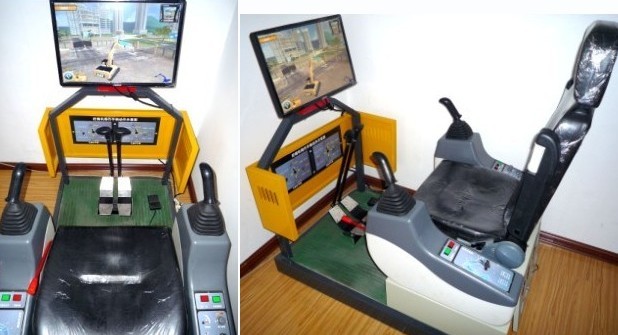 挖掘機駕駛模擬器